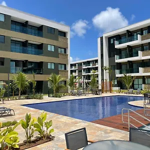  Apartamento Flat Estudio De Luxo - De Muro Alto - Piscinas - Ideal Casais, Familias Com Criancas - Ap Completo - Ar Cond, Wi Fi, Netflix, Estacionamento - 400 Mt Do Mar